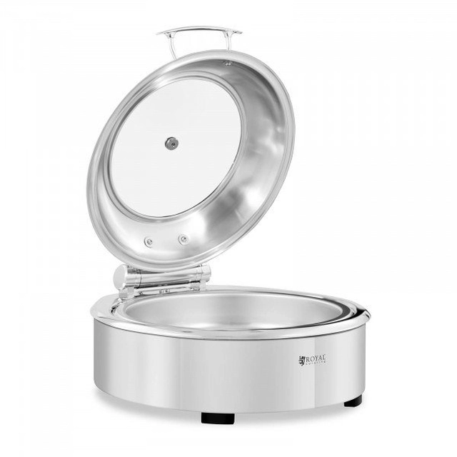 Food warmer - round with window - Royal Catering - 5,5 l ROYAL CATERING 10012402 RCCD-RT7_6L