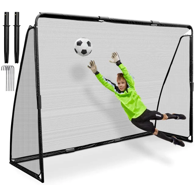 Football goal large 300 X 200 cm GALMA black