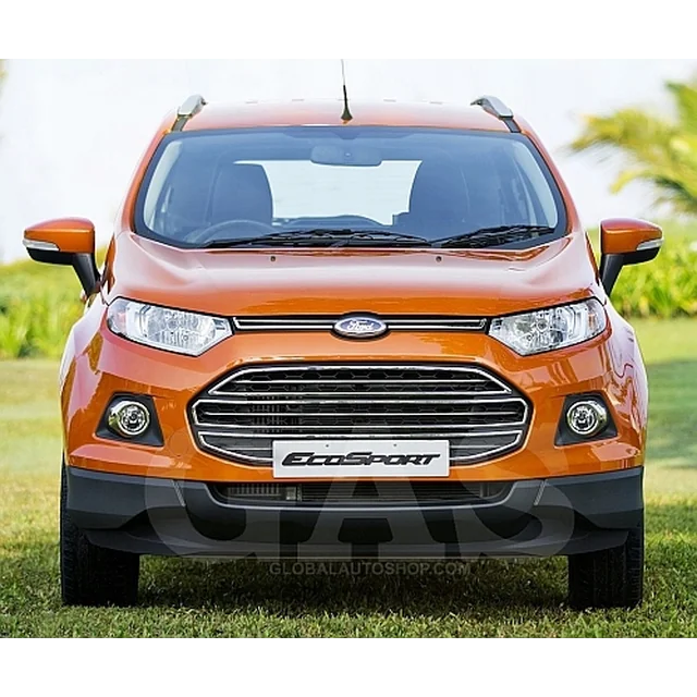 Ford Ecosport – chromuotų juostelių grotelių chromo manekeno buferio derinimas