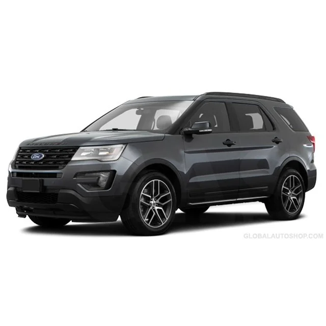 FORD EXPLORER - CHROME strips op decoratieve chromen zijdeuren