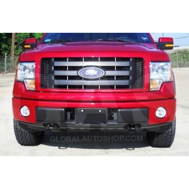 Ford F-150 — Chrome Strips Grill Chrome Dummy Bufer Tuning