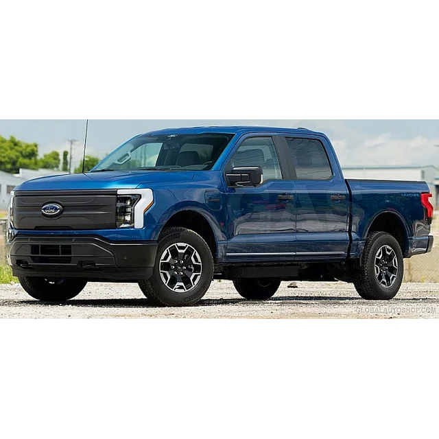 FORD F150 LIGHTNING - CHROME lišty na ozdobných chrómových bočných dverách