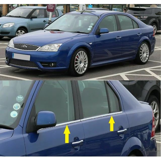 Ford MONDEO MK III Mk3 HB - KRÓM ABLAKCSÍKOK