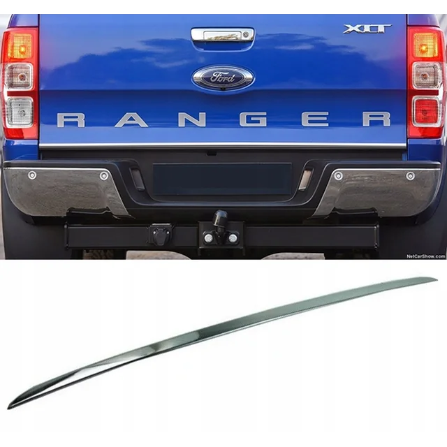 Ford RANGER 15- BANDE CHROME Porte de Hayon