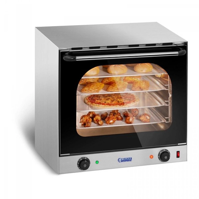 FORNO A CONVEZIONE 4-POZIOMOWY 2400W ROYAL CATERING 10010734 RCCO-2.0