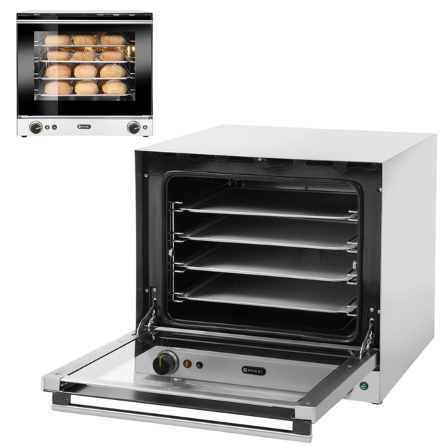 Forno a convezione Hendi con umidificazione H90S 227077 - Efficace e universale