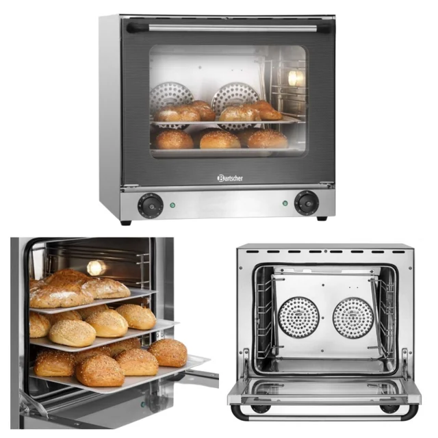 Forno A Convezione Piccolo Per Casseruole 4-Poziomowy Bartscher At90-St 120879