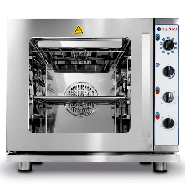 Forno a vapor de convecção multifuncional 4 x GN2/3 3000W 230V - Hendi 225929