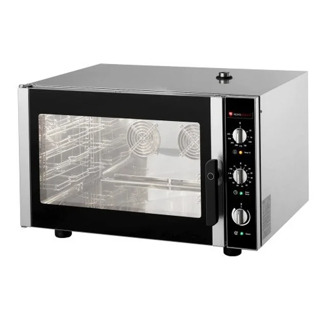 Forno combinado a vapor | 4x600x400mm | 4xGN1/1 | controle manual