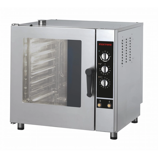 Forno combinado a vapor a gás | 7xGN1/1 | Tendência Inox CDA-107G