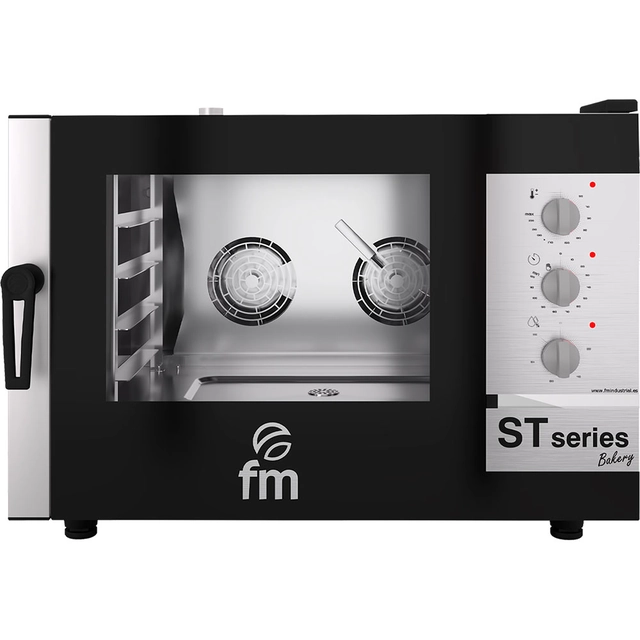 Forno combinado a vapor, padaria, ST-Bakery, manual, 4x(600x400), P 7.5 kW