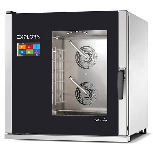 Forno combinato a vapore PF7906 | Esplora Colombo | 6xGN1/1 | 6x600x400 | sondaggio | sistema di lavaggio | 10,5kW