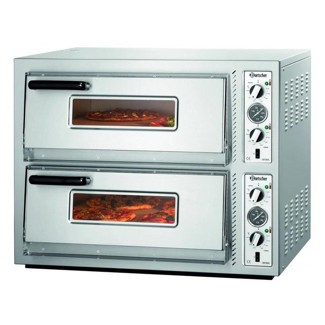 Forno de Pizza 8x Pizza Ø30 cm 2-Poziomowy Bartscher