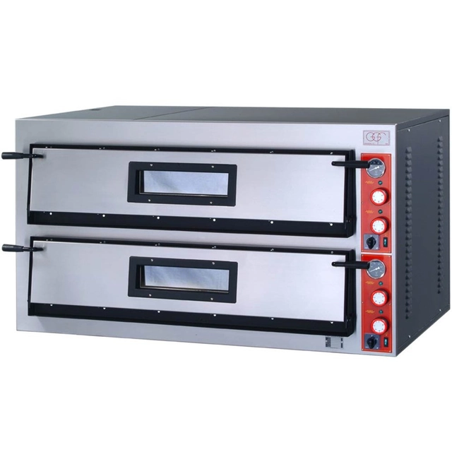 Forno de pizza GGF Linha FR 2-poziomowy 12x36 cm | Estalga 781902