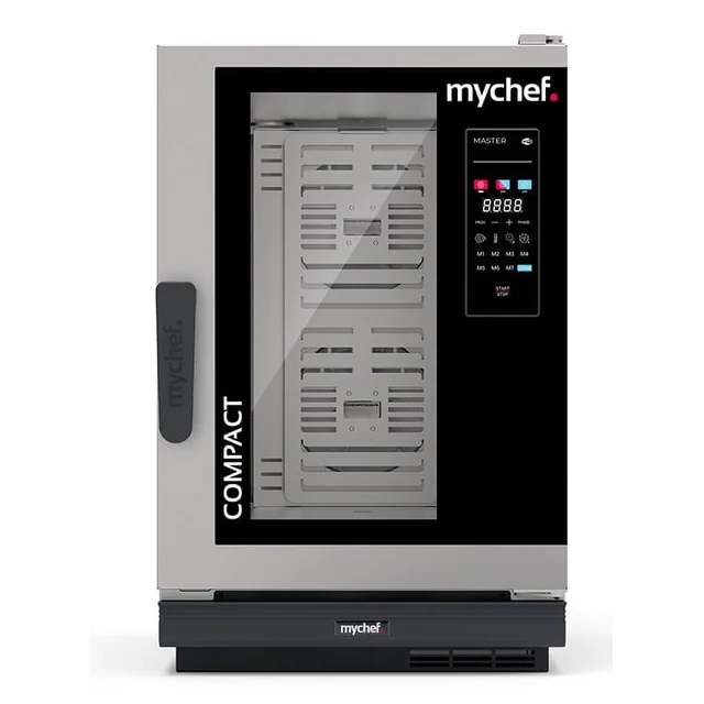 Forno elettrico combinato a vapore | sistema di lavaggio automatico | 10xGN1/1 | 12,6 kW| 400 V | Mychef COOK MASTER Compatto 101E