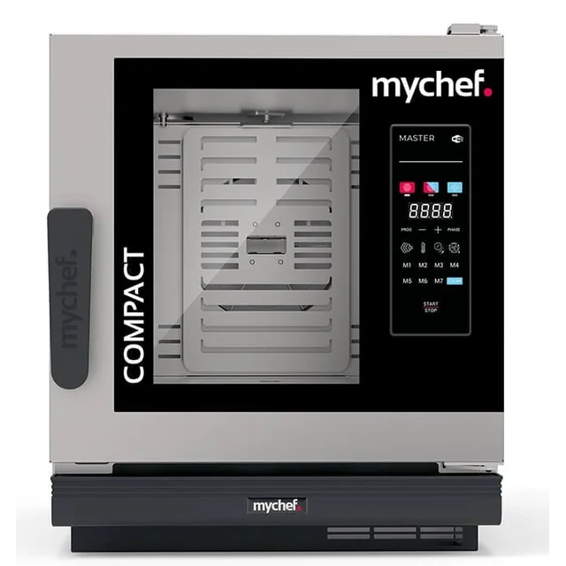 Forno elettrico combinato a vapore | sistema di lavaggio automatico | 6xGN1/1 | 7,3 kW | 400 V | Mychef Cook MASTER Compatto 061E