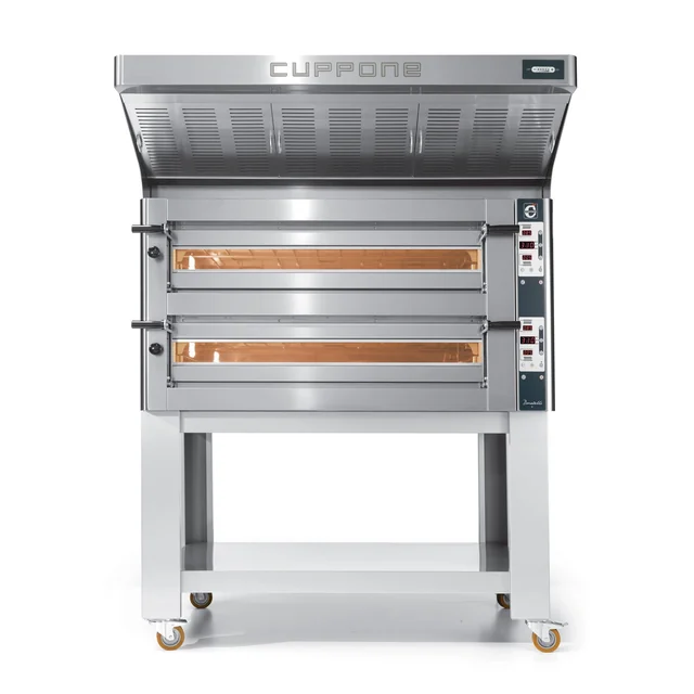 Forno elettrico per pizza Cuppone Donatello | bicamerale | pannello digitale | 6+6x35 | DN635L/2 D