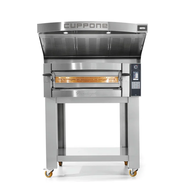 Forno elettrico per pizza Cuppone Michelangelo | monocamerale | pannello touch | 4x35 | ML435/1 TS