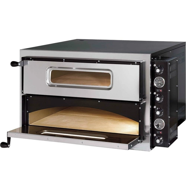 Forno per pizza Gredil 2-poziomowy 8x35 cm | Stalgast 782002