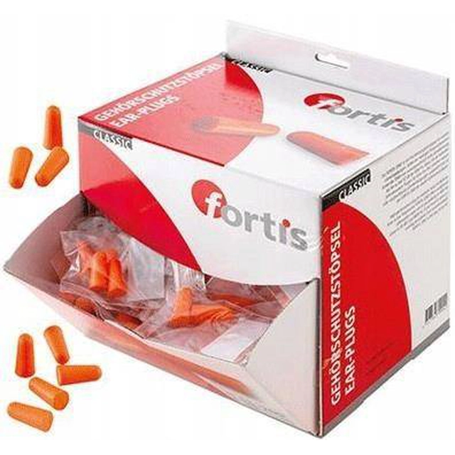 Fortis 200 Pairs of Health and Safety Earplugs