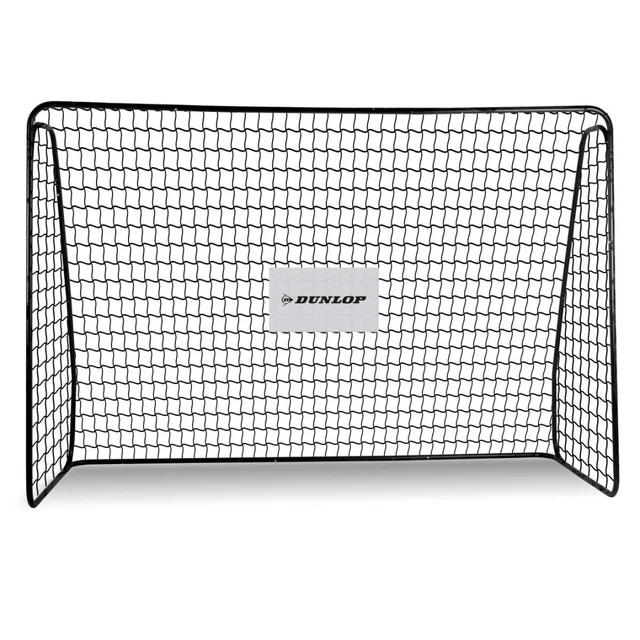 FOTBOLLSMÅL MED NET 300x205x120cm DUNLOP