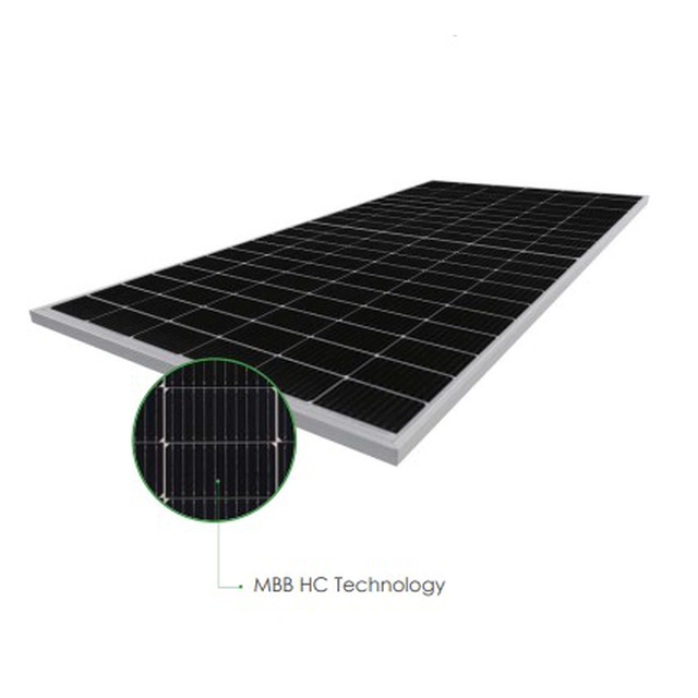 Fotoelementu modulis PV panelis 460Wp Jinko Solar JKM460M-60HL4-V Monofacial Hal Cut Silver Frame