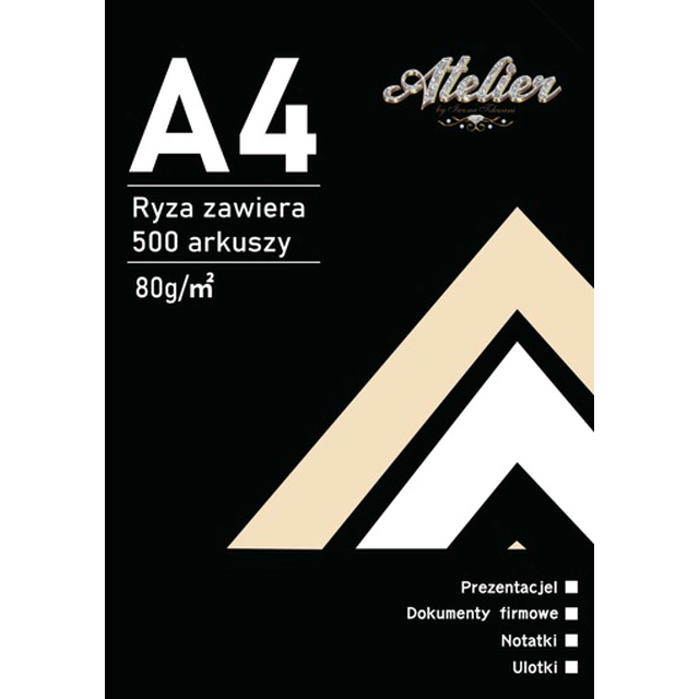 Fotokopieerpapier A4 80g Atelier 1 karton (5ryz)