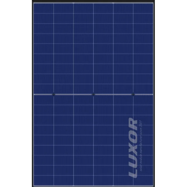 Fotovoltaický panel LUXOR SOLAR 440 ECO LINE M108 Sklo-Sklo Bifacial, bílá kaše