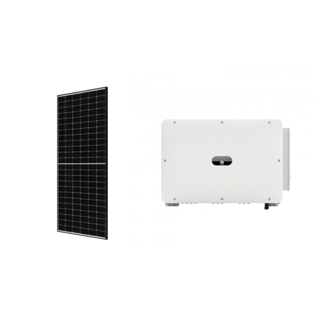 Fotovoltaični sistem inverter Huawei 100KW SUN2000-100KTL-M1 , JA Solarni paneli JAM72S20-460 MR-BF 460W Black Frame