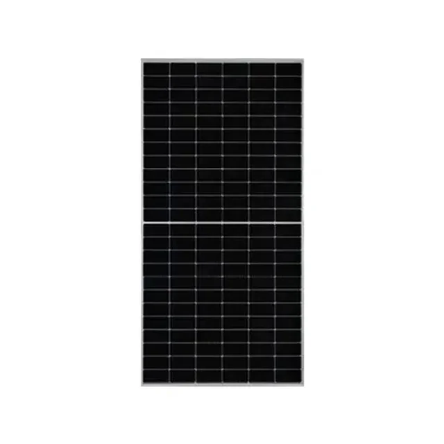 Fotovoltaikus panel 605W JA Solar JAM66D45-605/LB_SF bifacial, kétoldalas - Ezüst keret, N-típusú mélykék 4.0 pro monokristályos, 12 év