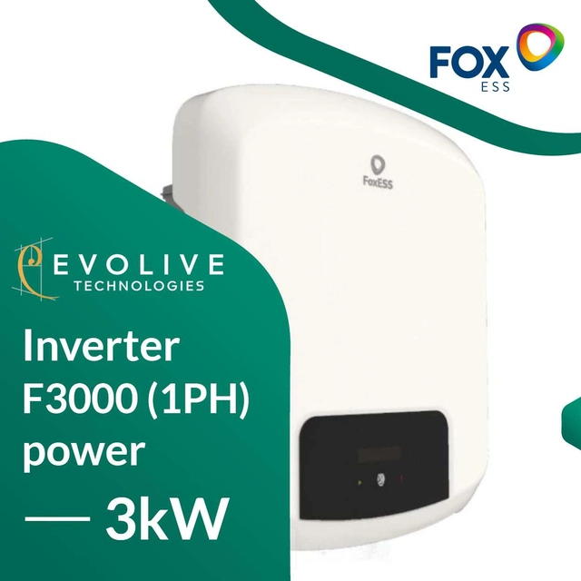 FoxESS invertor F3000 / 1-fazowy