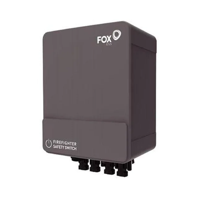 FoxESS S-Box  Interruptor de proteção contra incêndio