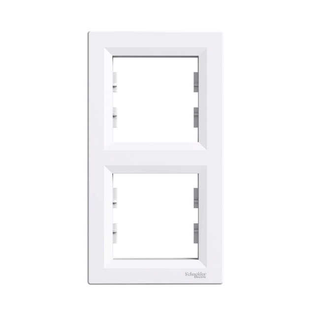 Frame 2-krotna vertical, white ASFORA