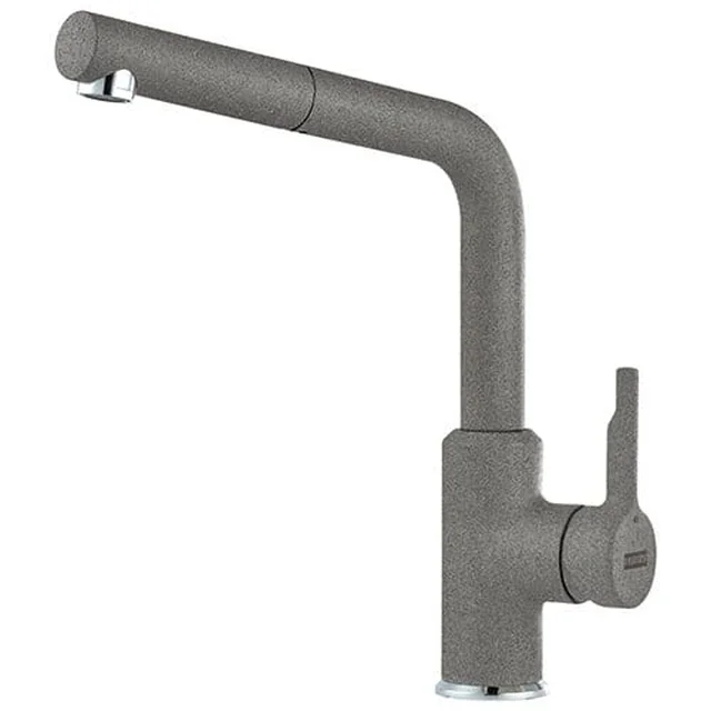 Franke Urban pull-out kitchen faucet, stone gray
