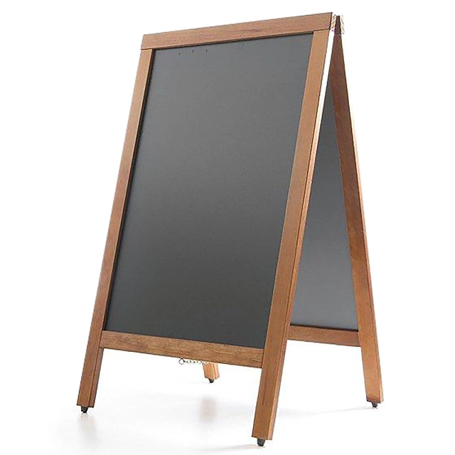 Free-standing advertising information board MENU for restaurant 500x850mm - Hendi 664001