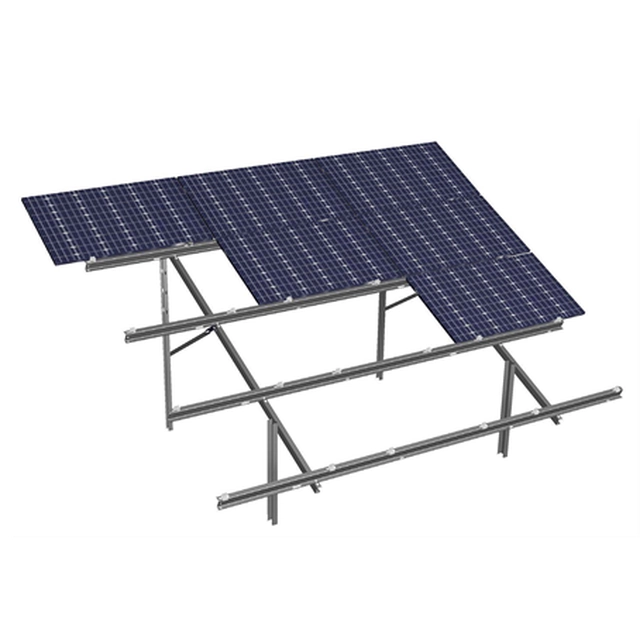 Free-standing ground support structure Budmat -FWD1 HDM 4X3 HORIZONTAL layout