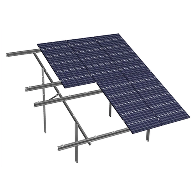 Free-standing ground support structure Budmat -FWD2 HBM 2X5 VERTICAL arrangement