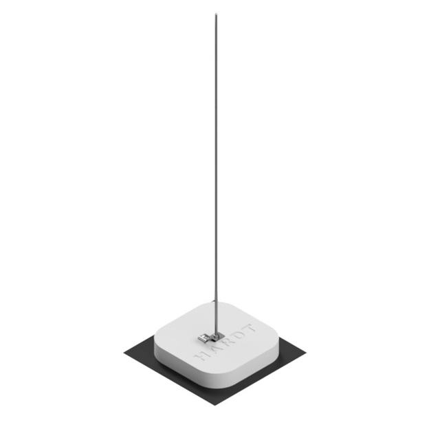Free-standing single mast h=1500mm (stainless steel) /IN/
