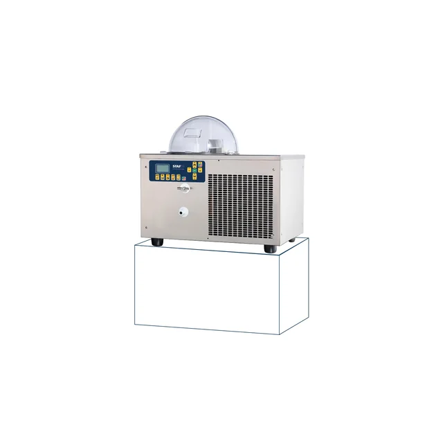 Freezer 15L/h live ice cream production machine GELATO LIVE SHOW GLST1 countertop
