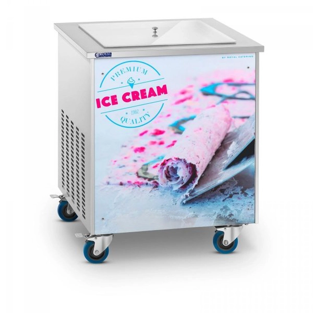 FREEZING PLATE FOR THAI ICE CREAM 50X50CM ROYAL CATERING 10011367 RCFI-1S