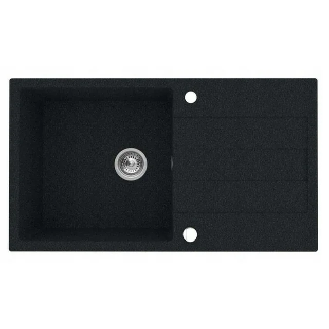 Fregadero de 1 cubeta Pyramis 78x48 070053001 Negro 78 x 48 cm