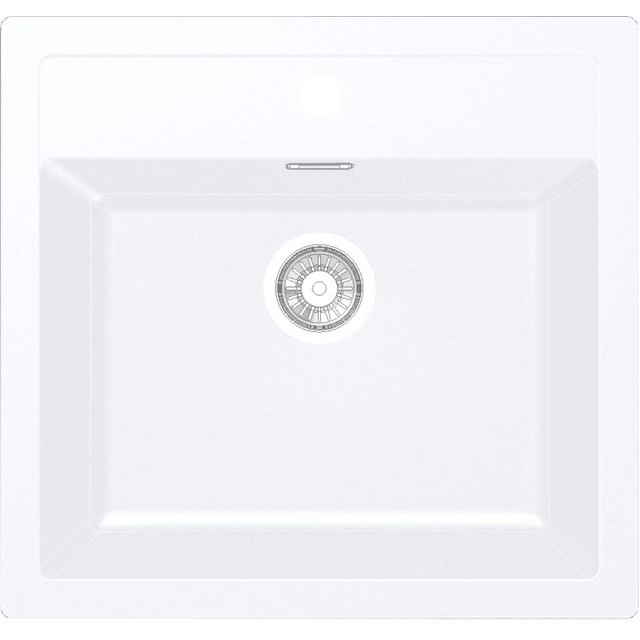 Fregadero de tectonita Franke, Sirius SID 610, Arktis Weiss
