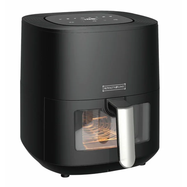 Freidora de aire caliente Royalty Line AF5607D Negra 1700 W 6,5 L