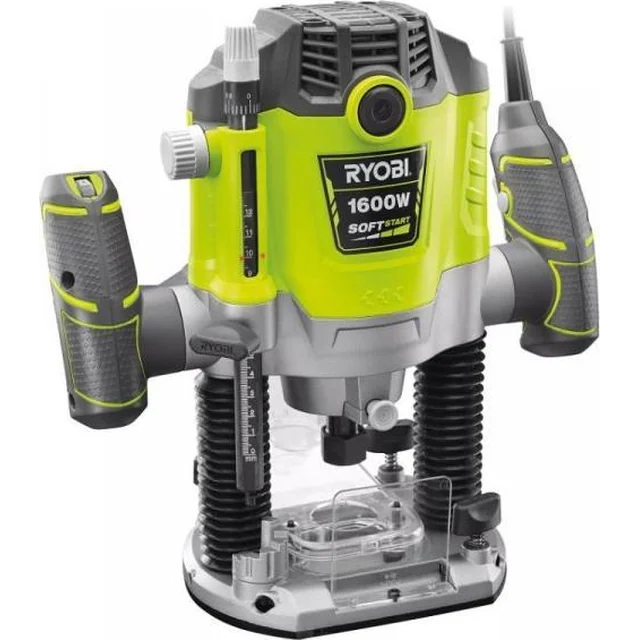 Fresadora Ryobi MÁQUINA FRESADORA ROUTER RRT1600-K 1600W