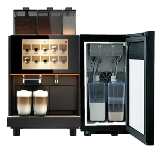 Fresco Kaffeemaschine X580 mit Kühlschrank C22 bis 300 Kaffees - Kostenlose Inbetriebnahme