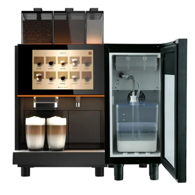 Fresco X580 coffee machine with C5 refrigerator for 300 coffees - Free Start-up