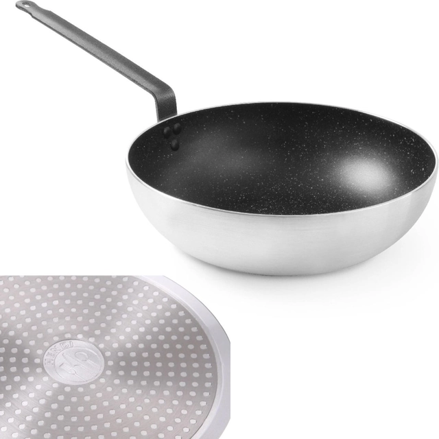 Frigideira Wok Profissional em Mármore, diâm. 320 mm - Hendi 627747