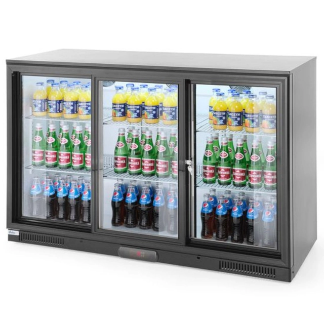 Frigorífico bar para bebidas 3-drzwiowa 6 estantes 300 EN 303 l-hendi 235836