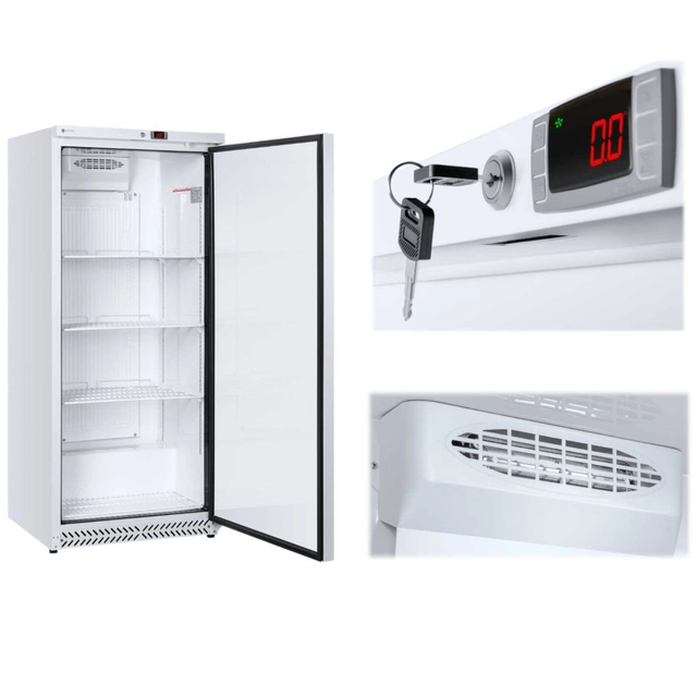 Frigorífico frigorífico mueble frigorífico blanco a -8C 590L