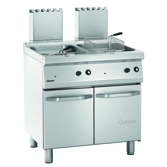 Fritadeira a Gás 800x700 2x15l Bartscher